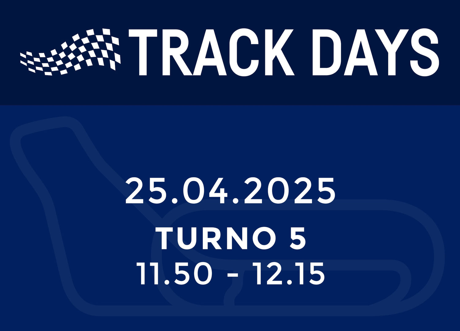 TRACK DAYS 25.04.25 TURNO 5