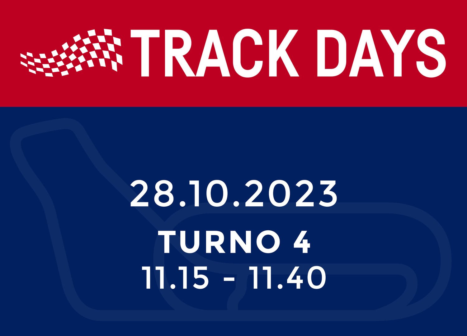 TRACK DAYS 28.10.23 TURNO 4