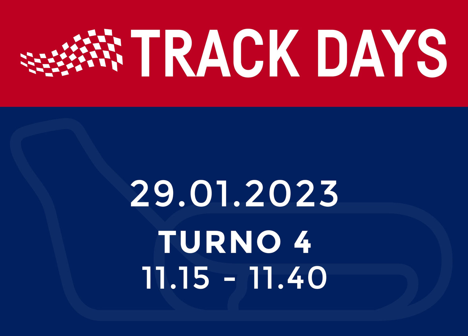 TRACK DAYS 29.01.23 TURNO 4