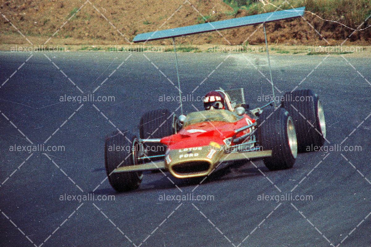 F1 1968 Jackie Oliver - Lotus - 19680106