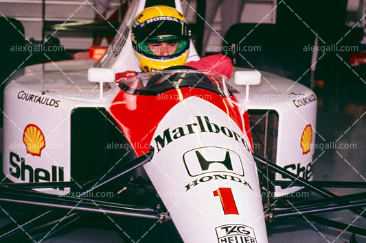 F1 1991 Ayrton Senna - McLaren - 19910091