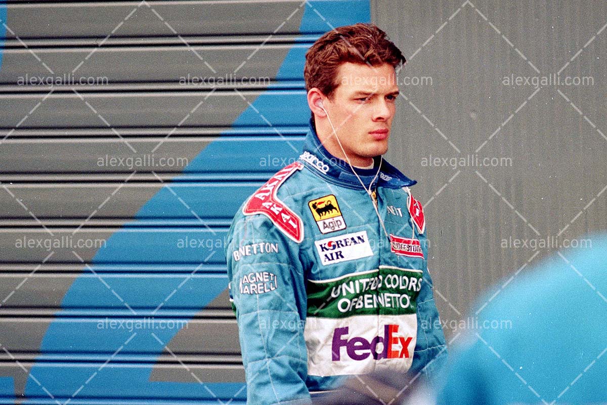 F1 1998 Alexander Wurz - Benetton - 19980114