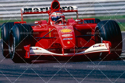 F1 2001 Rubens Barrichello - Ferrari - 20010011
