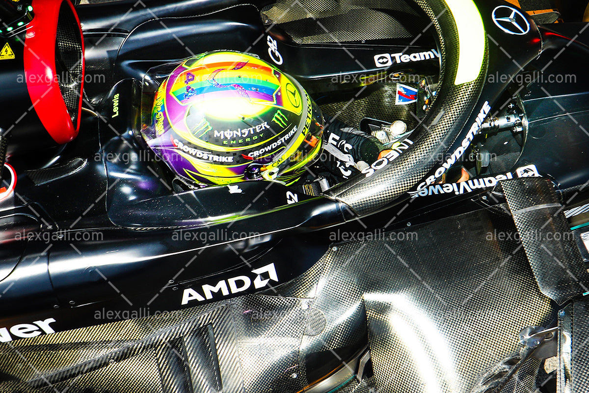 F1 2023 - 04 Azerbaijan GP - Lewis Hamilton - Mercedes - 2304006