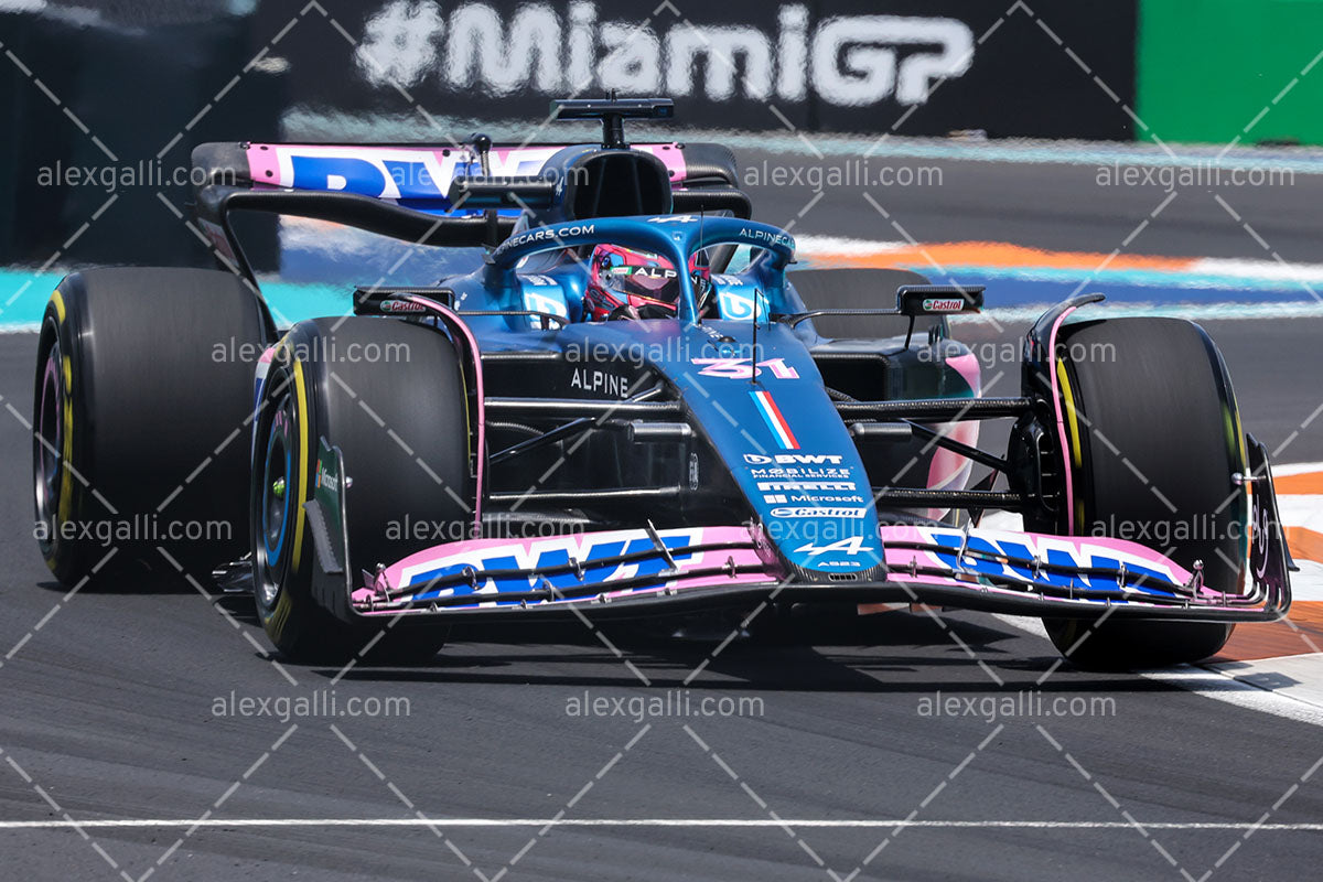 F1 2023 - 05 Miami GP - Esteban Ocon - Alpine - 2305014