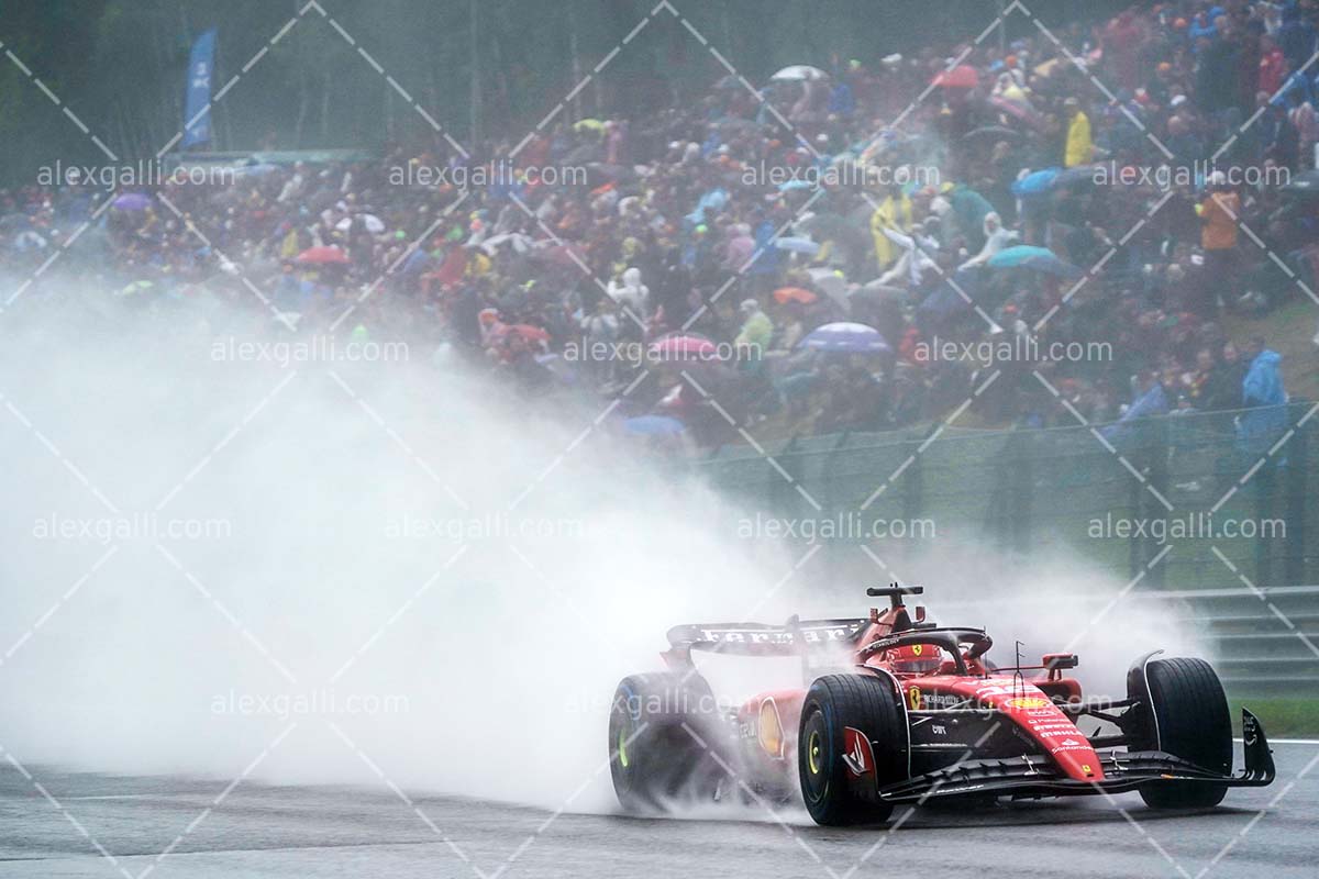 F1 2023 - 12 Belgium GP - Charles Leclerc - Ferrari - 2312012