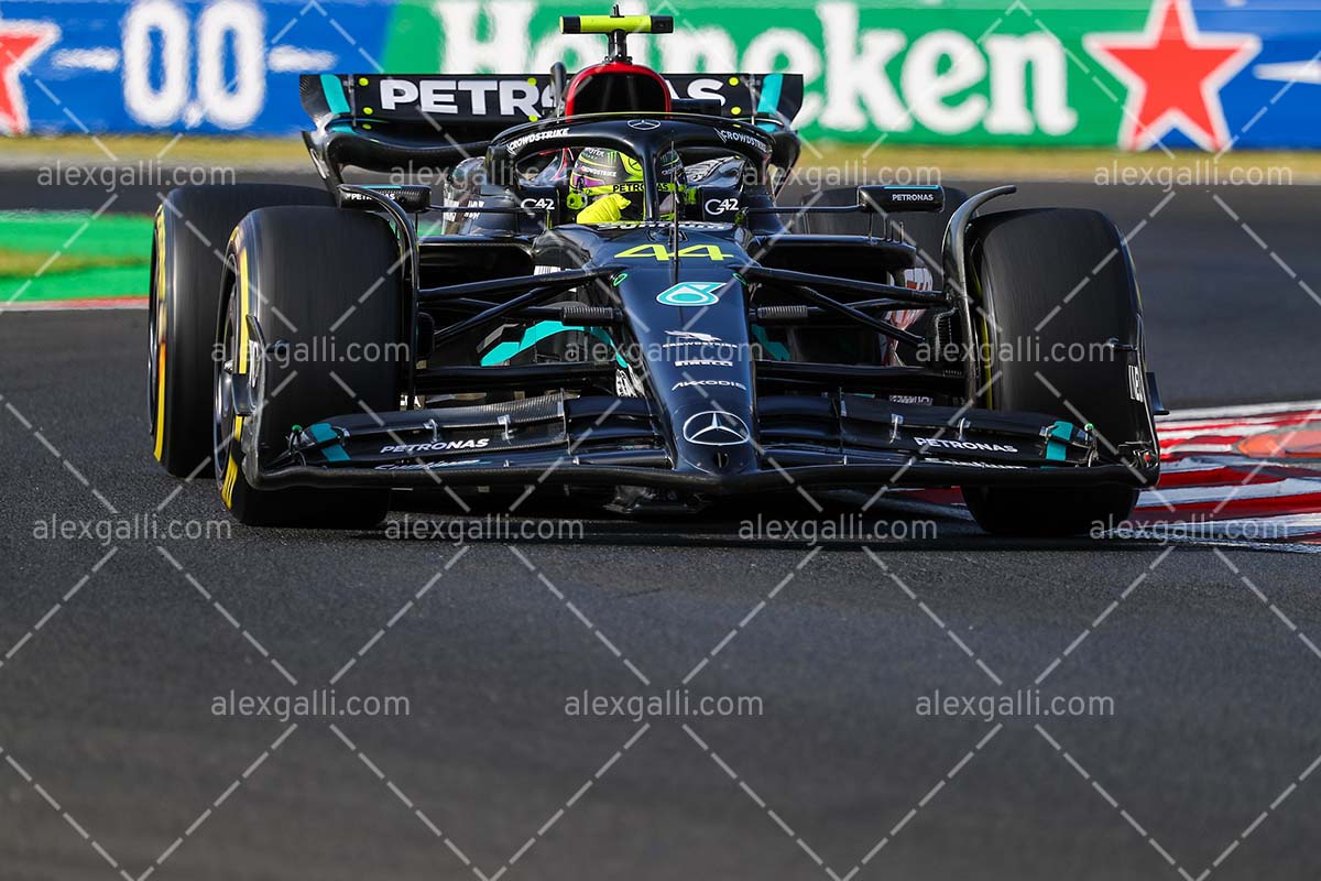F1 2023 - 11 Hungary GP - Lewis Hamilton - Mercedes - 2311018