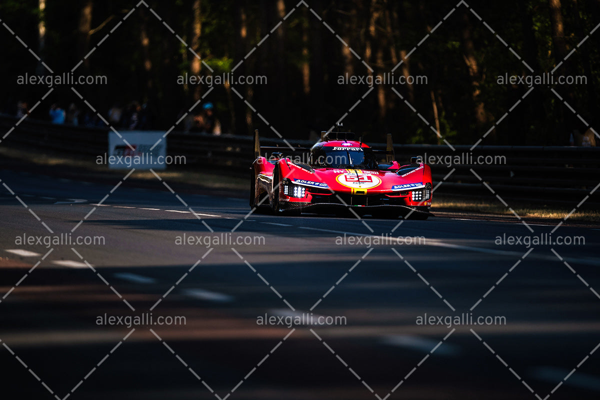 24H LE MANS 2023 - Ferrari - Calado-Giovinazzi-Pierguidi - LM24H20230012