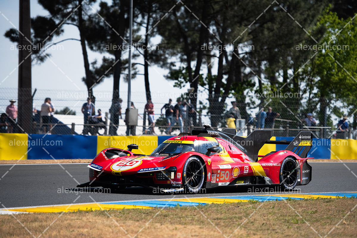 24H LE MANS 2023 - Ferrari - Fuoco-Nielsen-Molina - LM24H20230016