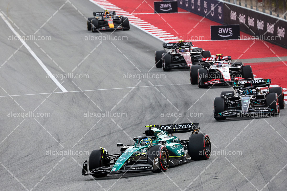 F1 2023 - 07 Spain GP - Fernando Alonso - Aston Martin - 2307001