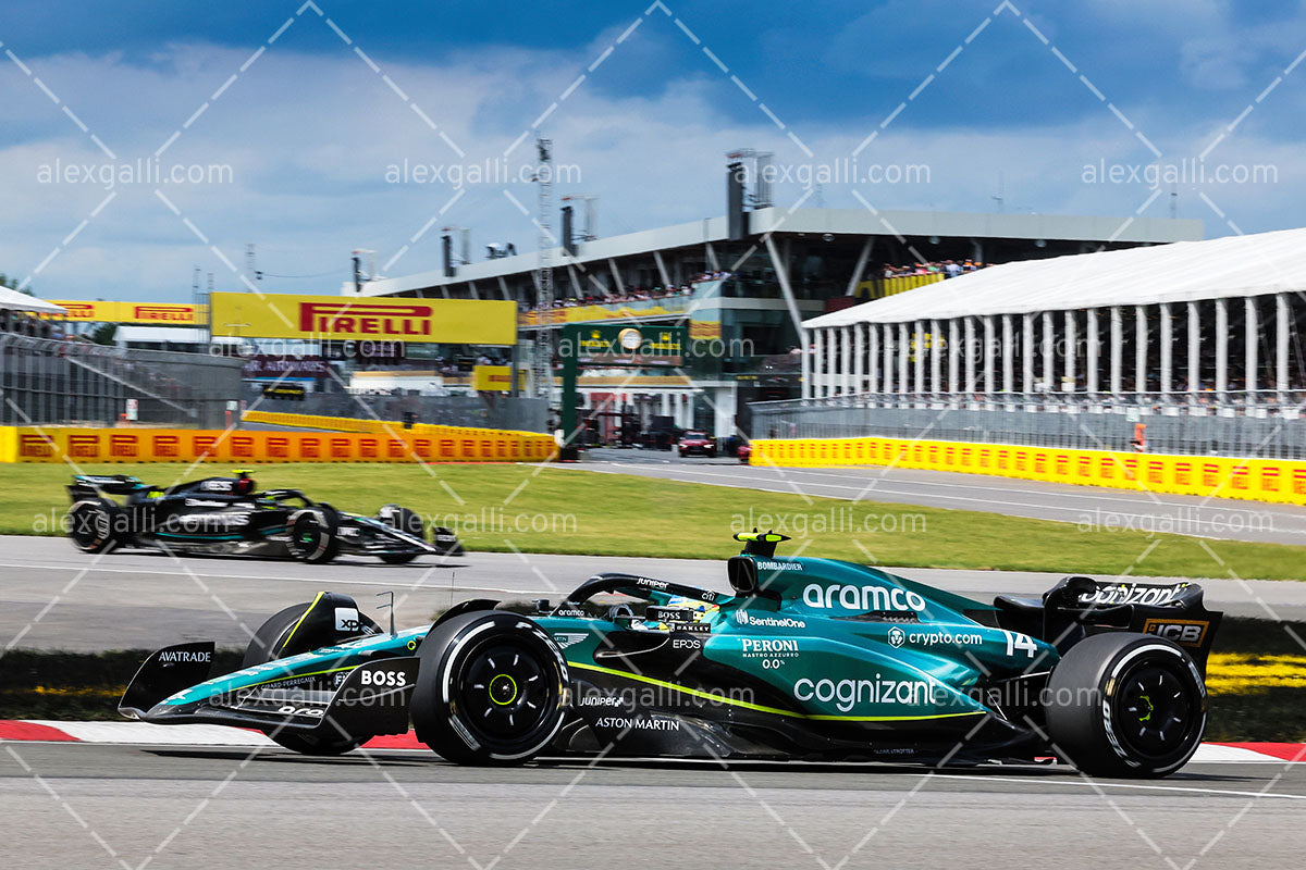 F1 2023 - 08 Canada GP - Fernando Alonso - Aston Martin - 2308006
