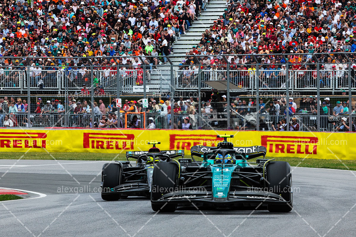 F1 2023 - 08 Canada GP - Fernando Alonso - Aston Martin - 2308007