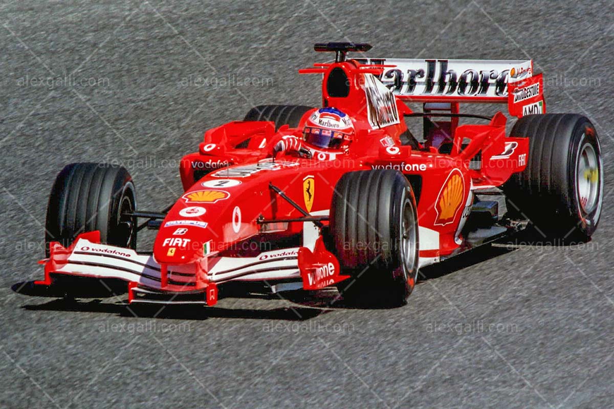 F1 2005 Rubens Barrichello - Ferrari - 20050012