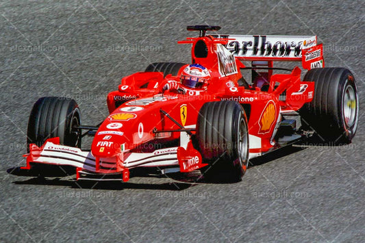 F1 2005 Rubens Barrichello - Ferrari - 20050012