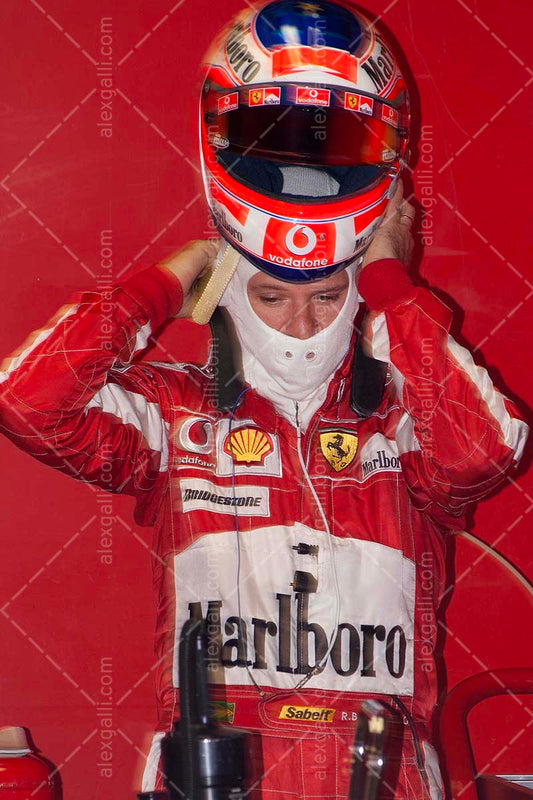 F1 2005 Rubens Barrichello - Ferrari - 20050016