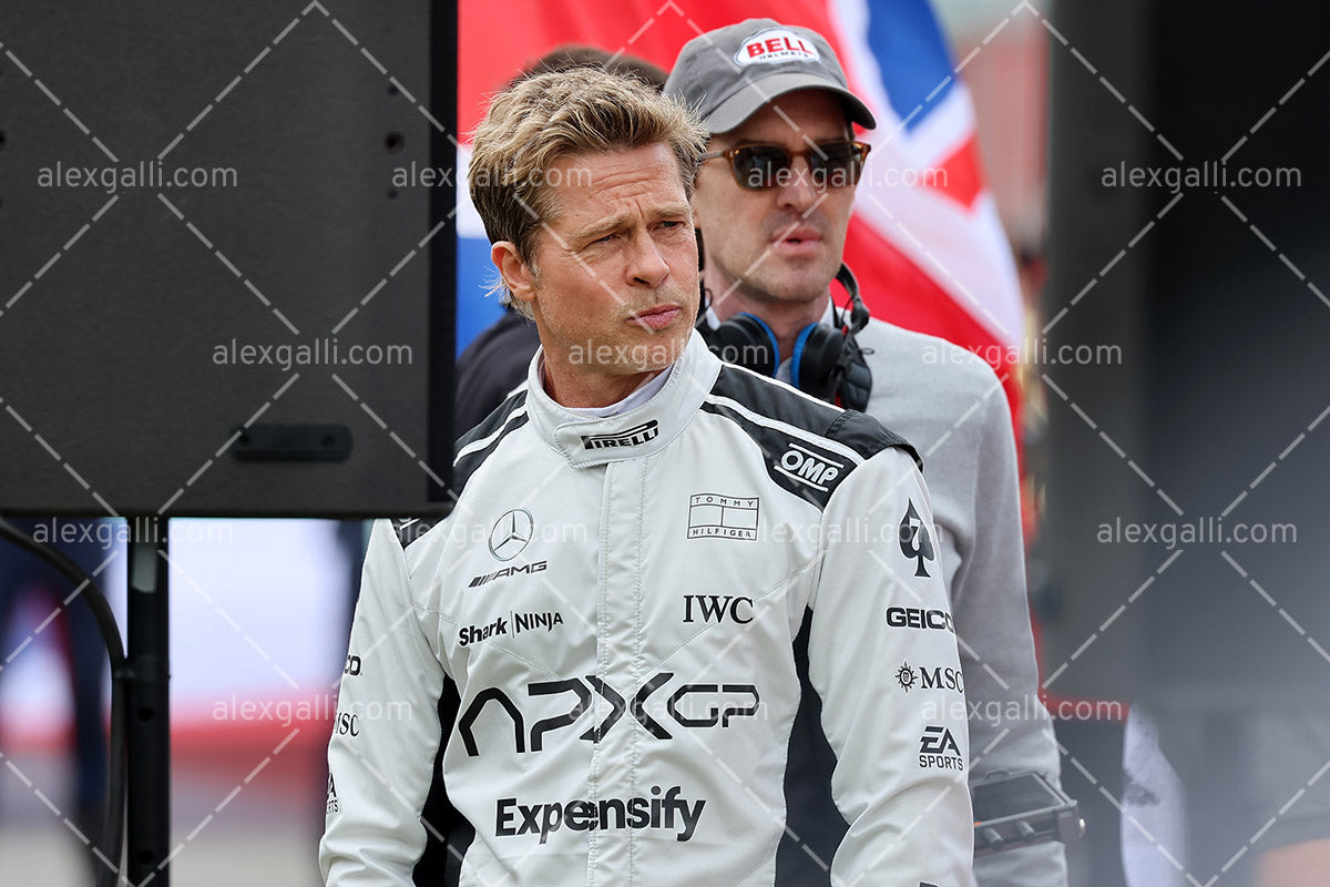 F1 2023 - 10 British GP - Ambience - Brad Pitt - 2310001