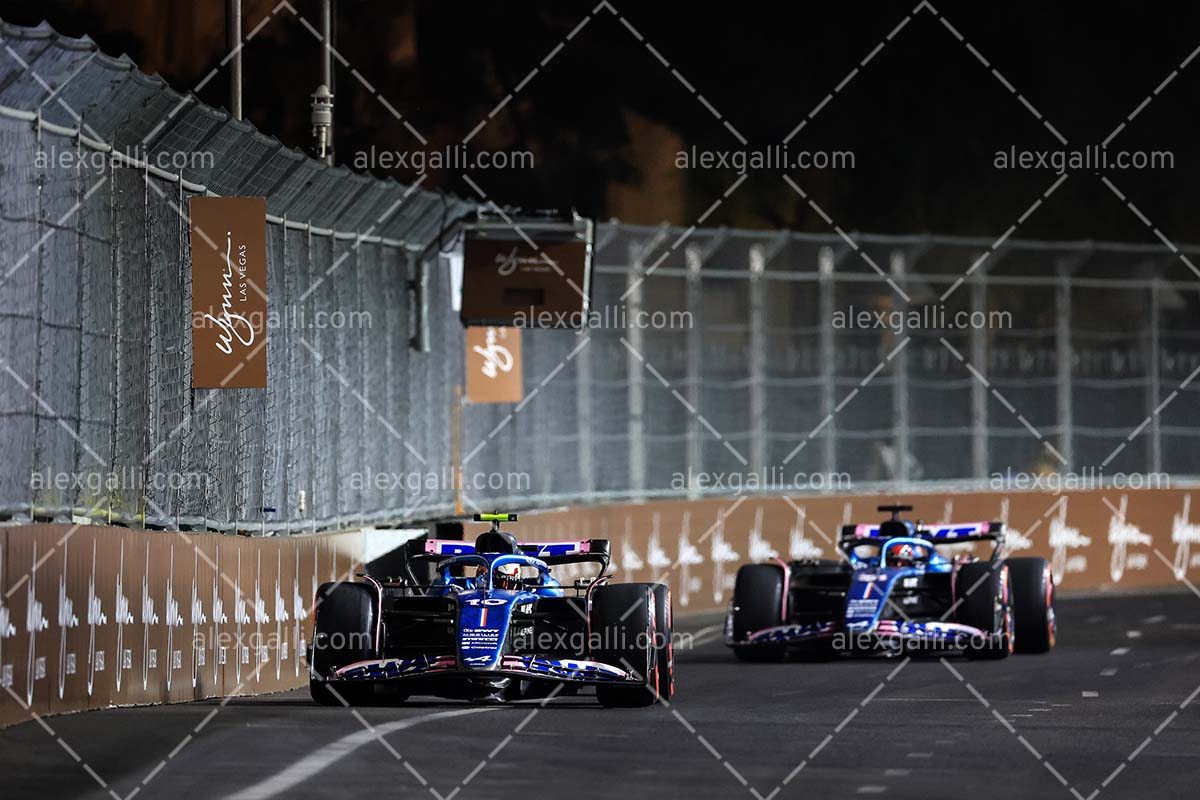 F1 2023 - 21 Las Vegas GP - Pierre Gasly - Alpine - 2321023