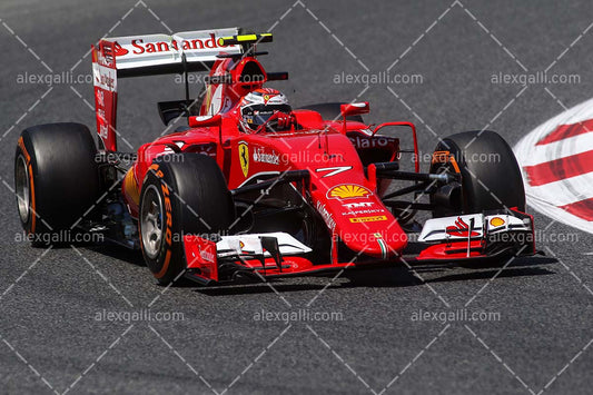 F1 2015 Kimi Raikkonen - Ferrari - 20150111