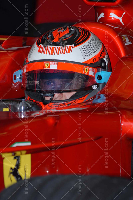 F1 2008 Kimi Raikkonen - Ferrari - 20080093