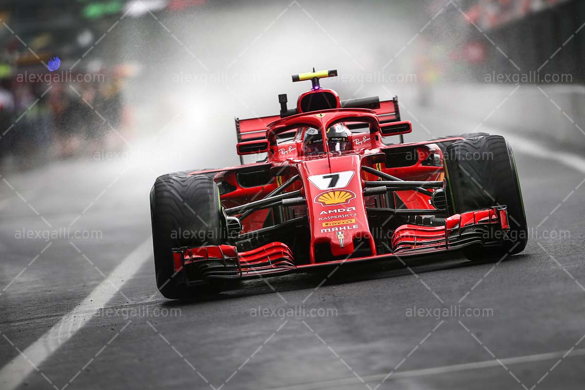 2018 Kimi Raikkonen - Ferrari - 20180090