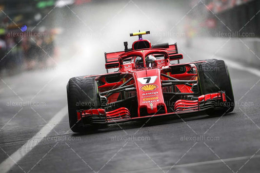 2018 Kimi Raikkonen - Ferrari - 20180090