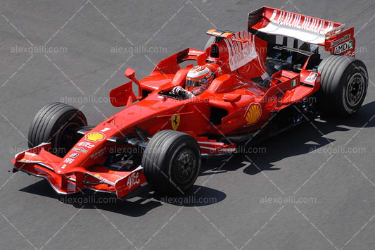 F1 2008 Kimi Raikkonen - Ferrari - 20080099