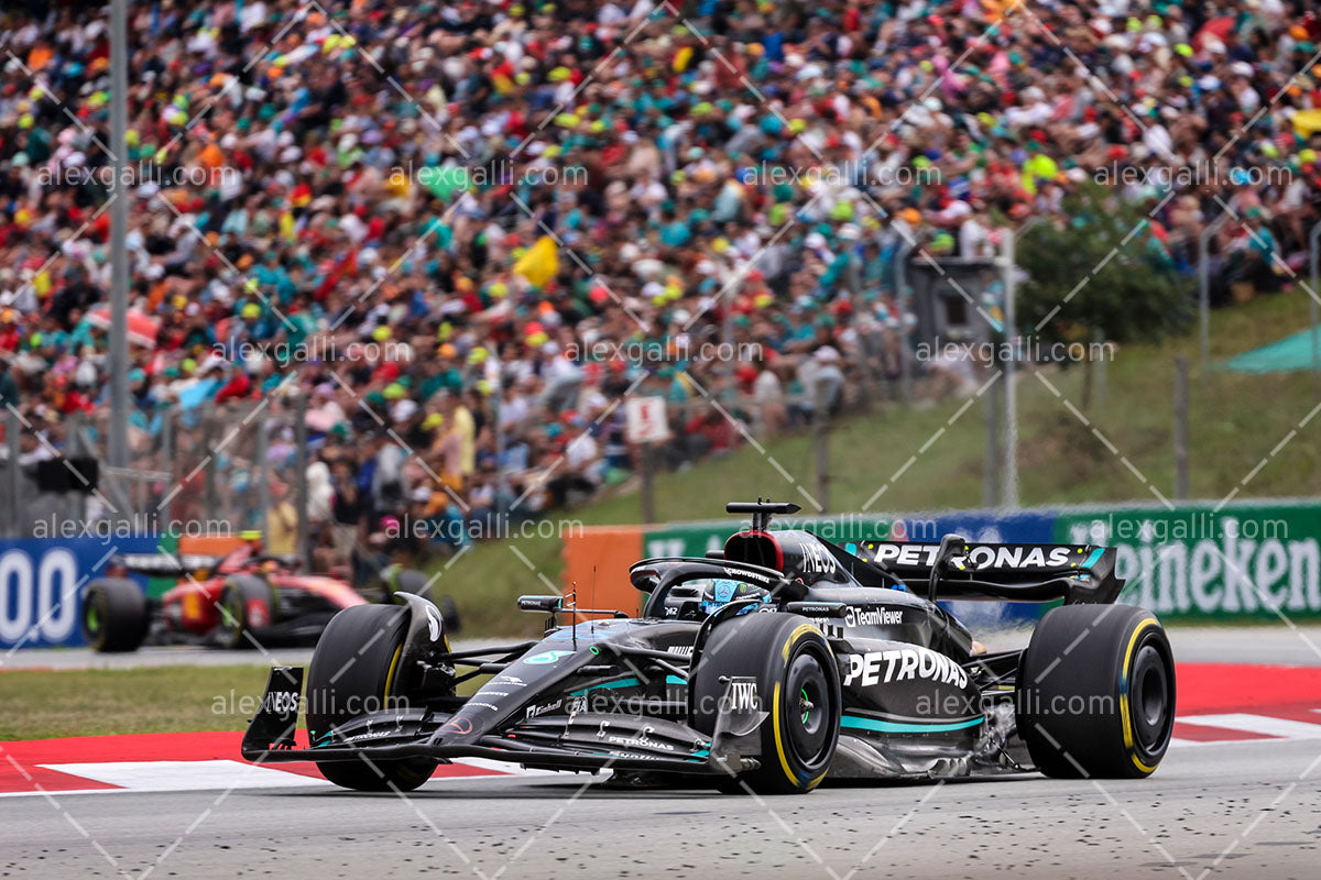 F1 2023 - 07 Spain GP - George Russell - Mercedes - 2307005
