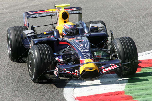 F1 2008 Mark Webber - Red Bull - 20080131