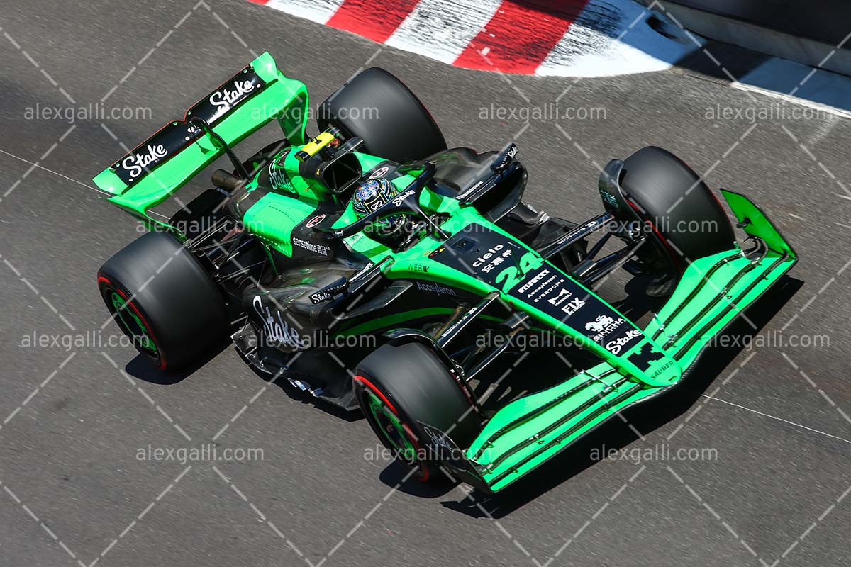 F1 2024 - Guanyu Zhou - Sauber - 240127