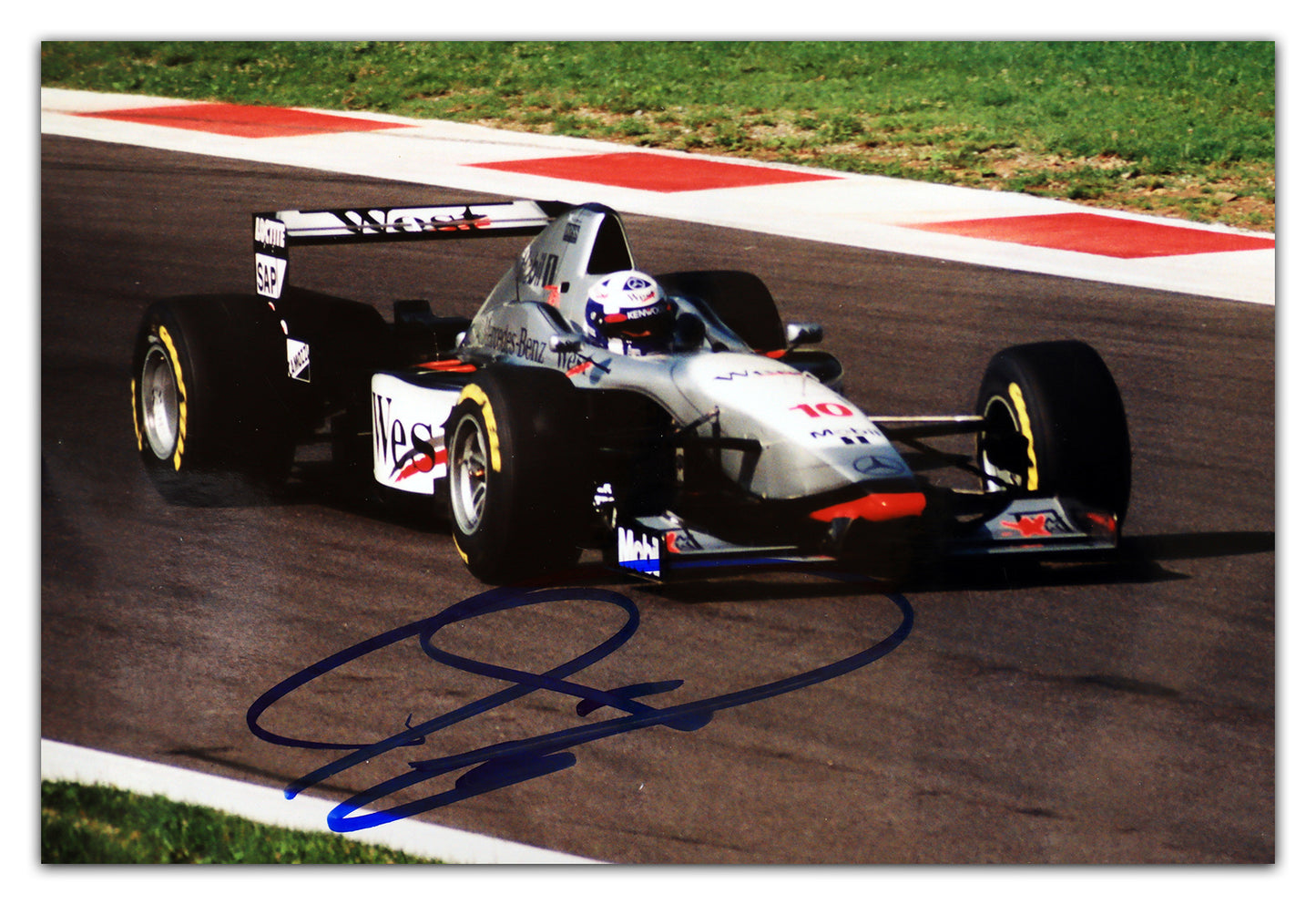 David Coulthard ORIGINAL AUTOGRAPH