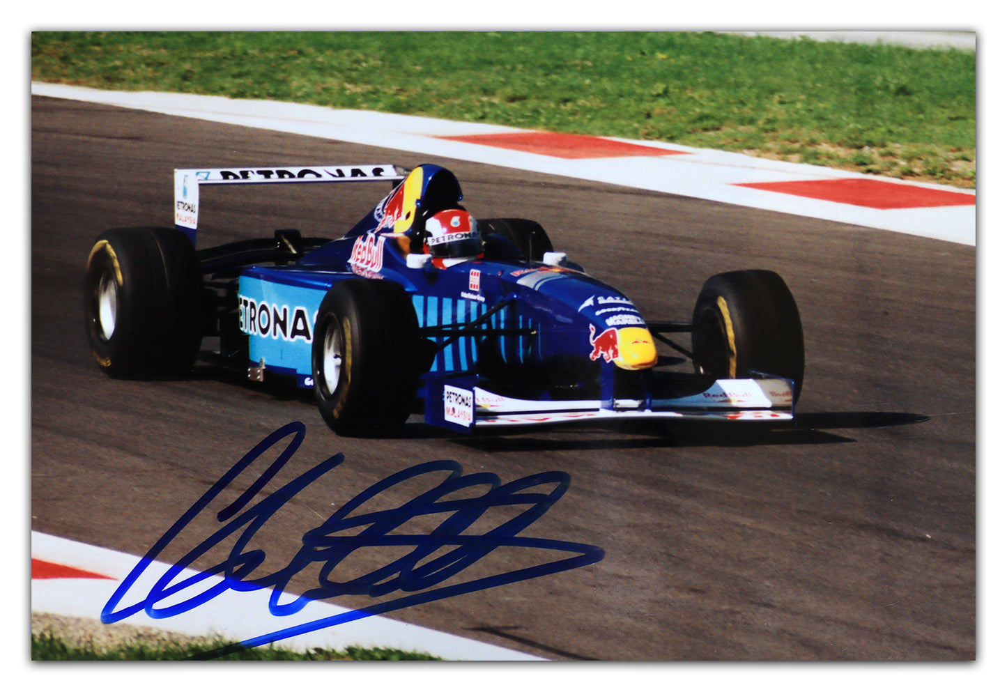 Johnny Herbert ORIGINAL AUTOGRAPH