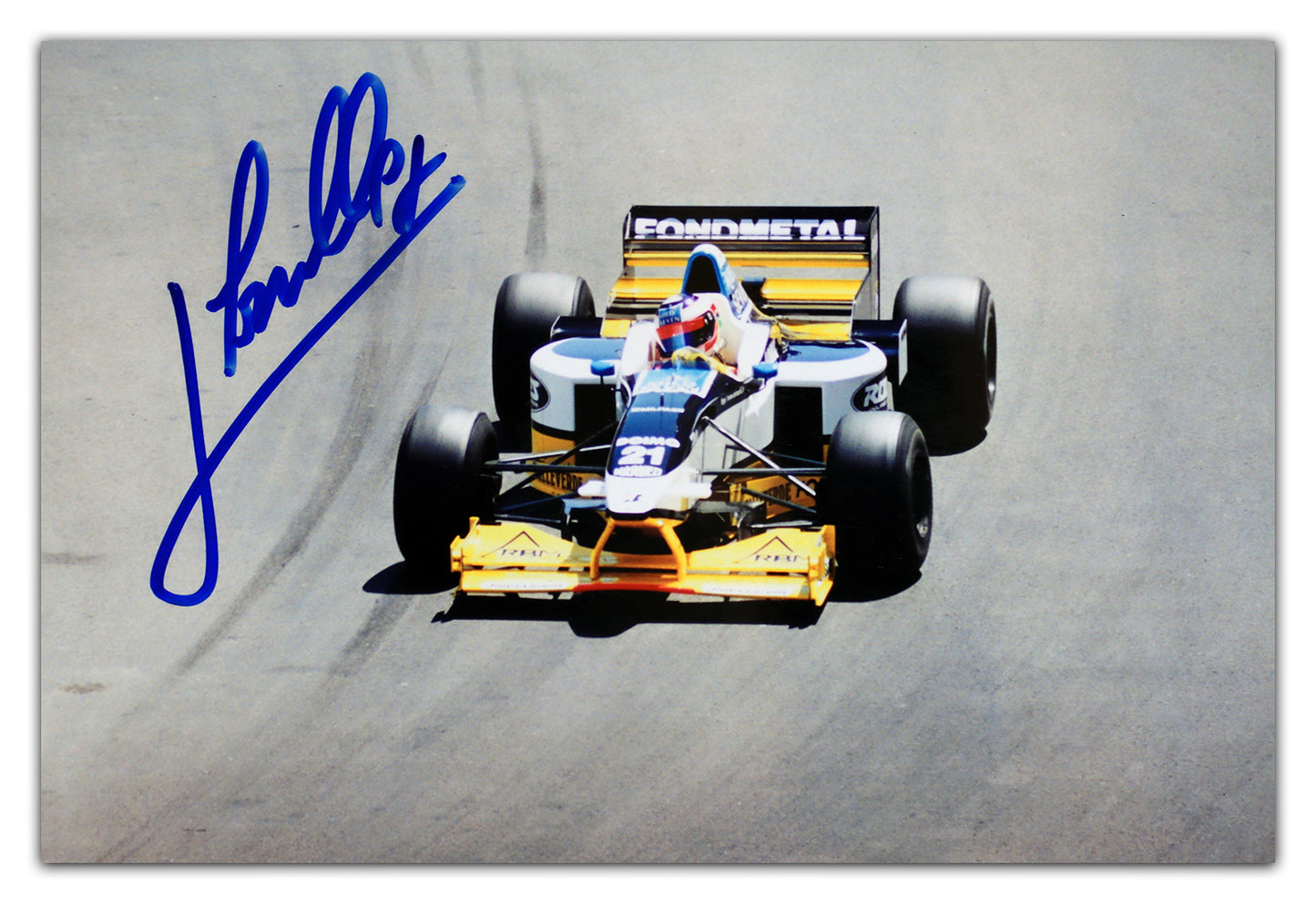 Jarno Trulli ORIGINAL AUTOGRAPH