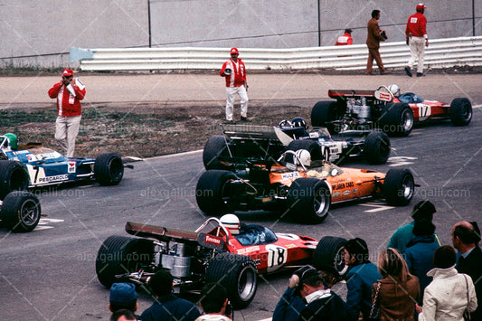 F1 1970 USA GP Starting Grid - 19700018