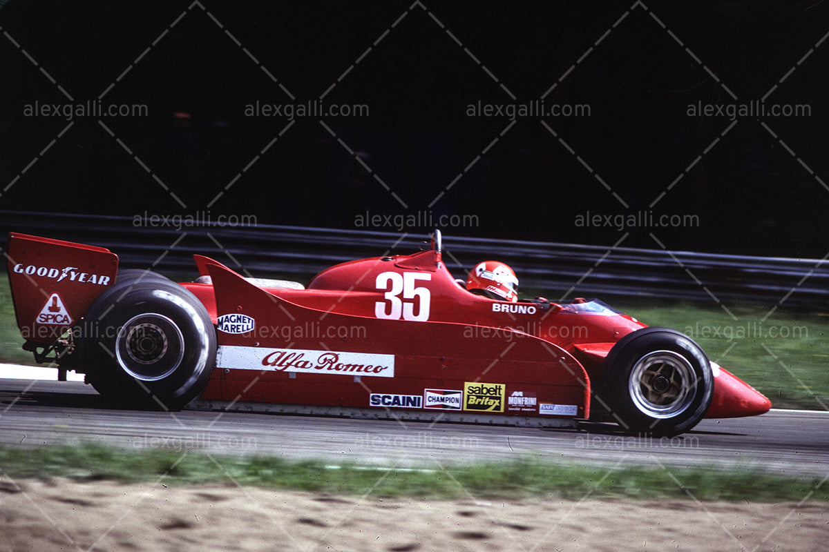 F1 1979 Bruno Giacomelli - Alfa Romeo 177 - 19790054