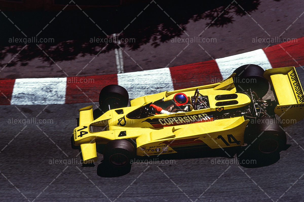 F1 1979 Emerson Fittipaldi - Fittipaldi F6 - 19790063