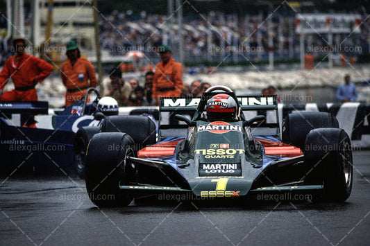 F1 1979 Mario Andretti - Lotus 80 - 19790082