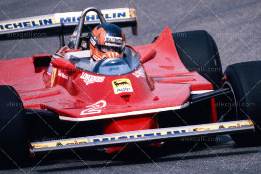 F1 1980 Gilles Villeneuve - Ferrari 312 T5 - 19800054
