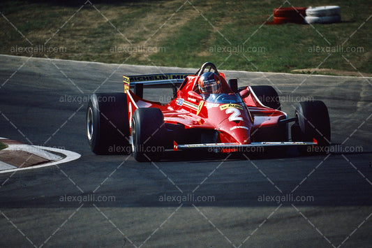 F1 1980 Gilles Villeneuve - Ferrari 126 CK - 19800059