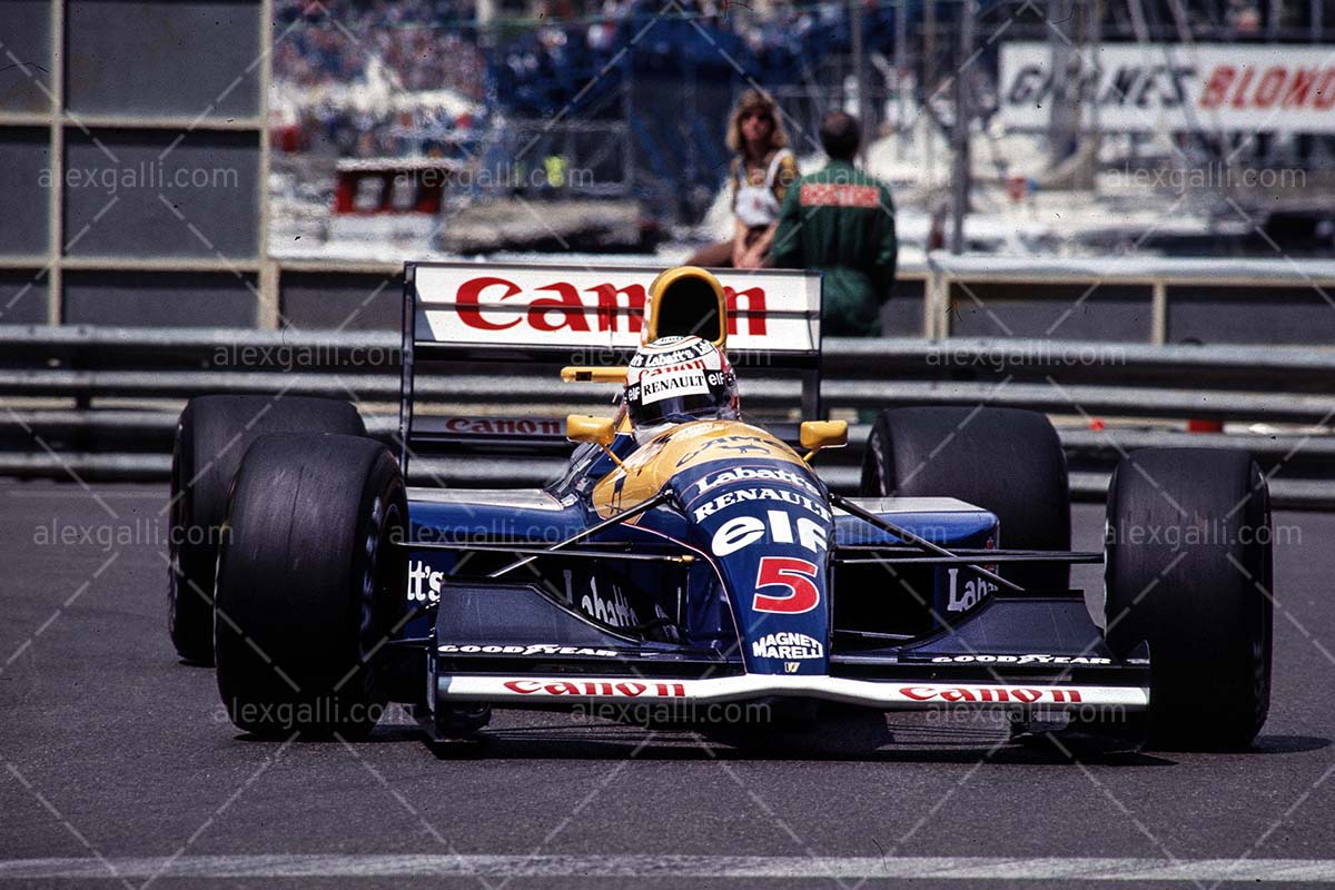 F1 1991 Nigel Mansell - Williams FW14 - 19910039