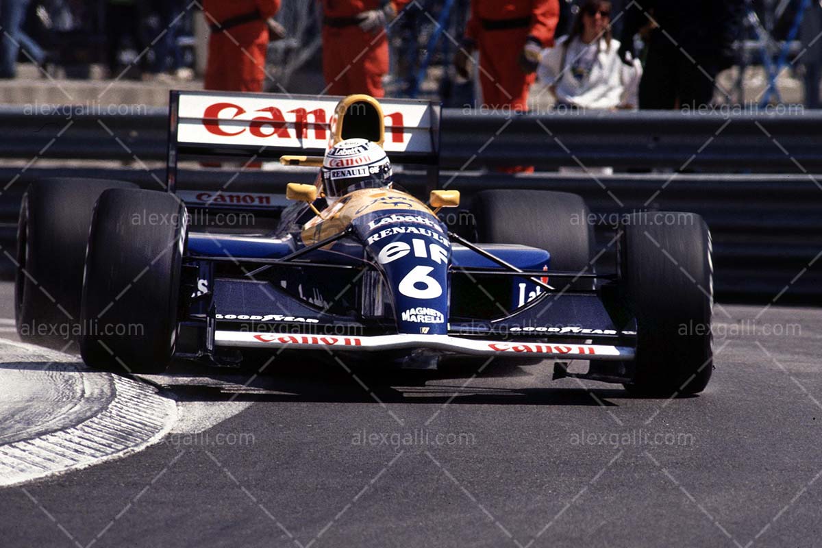 F1 1991 Riccardo Patrese - Williams FW14 - 19910051