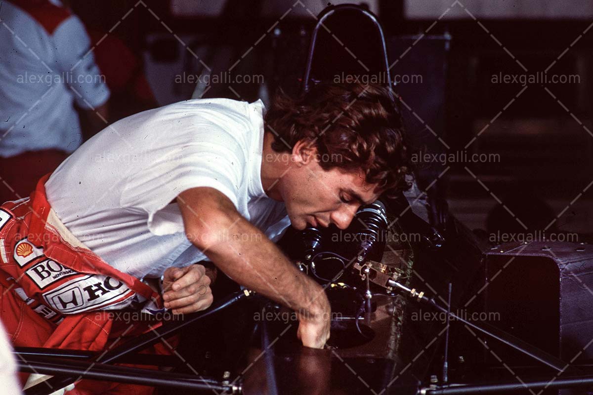 F1 1991 Ayrton Senna - McLaren MP4/6 - 19910074
