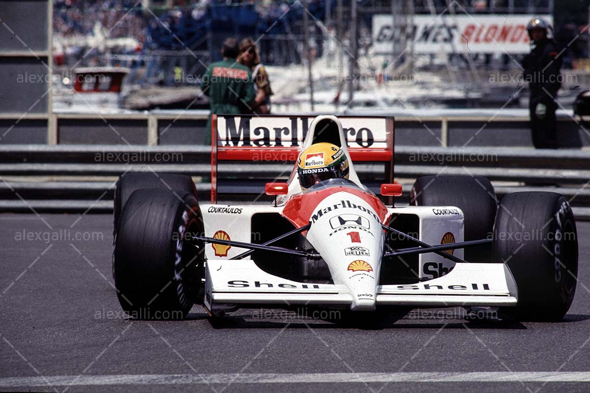 F1 1991 Ayrton Senna - McLaren MP4/6 - 19910075