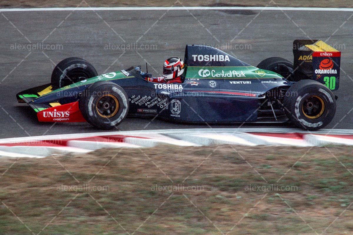 F1 1991 Aguri Suzuki - Lola LC91 - 19910079 – alexgalli.com