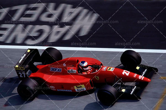 F1 1992 Jean Alesi - Ferrari F92A - 19920004