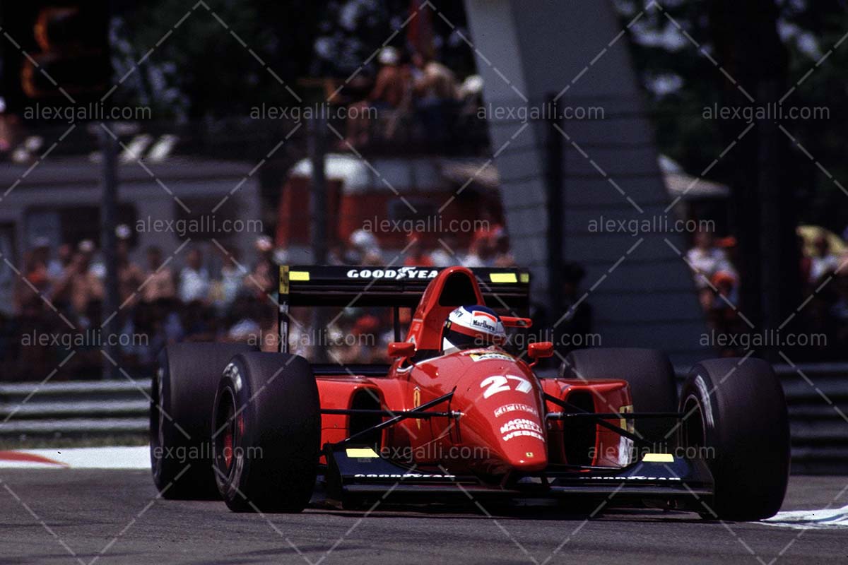 F1 1992 Jean Alesi - Ferrari F92A - 19920007