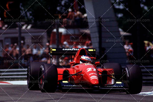 F1 1992 Jean Alesi - Ferrari F92A - 19920007