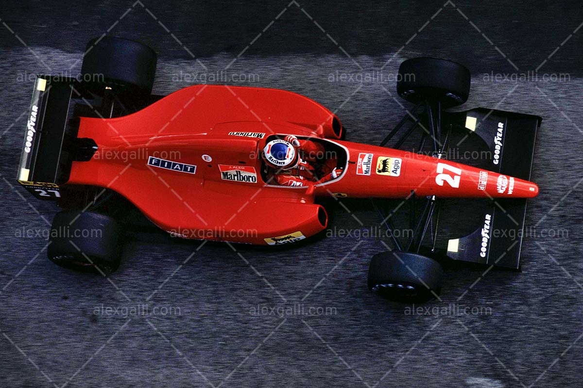 F1 1992 Jean Alesi - Ferrari F92A - 19920008
