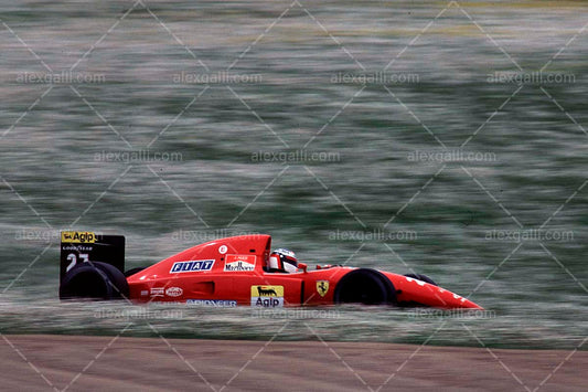 F1 1992 Jean Alesi - Ferrari F92A - 19920010