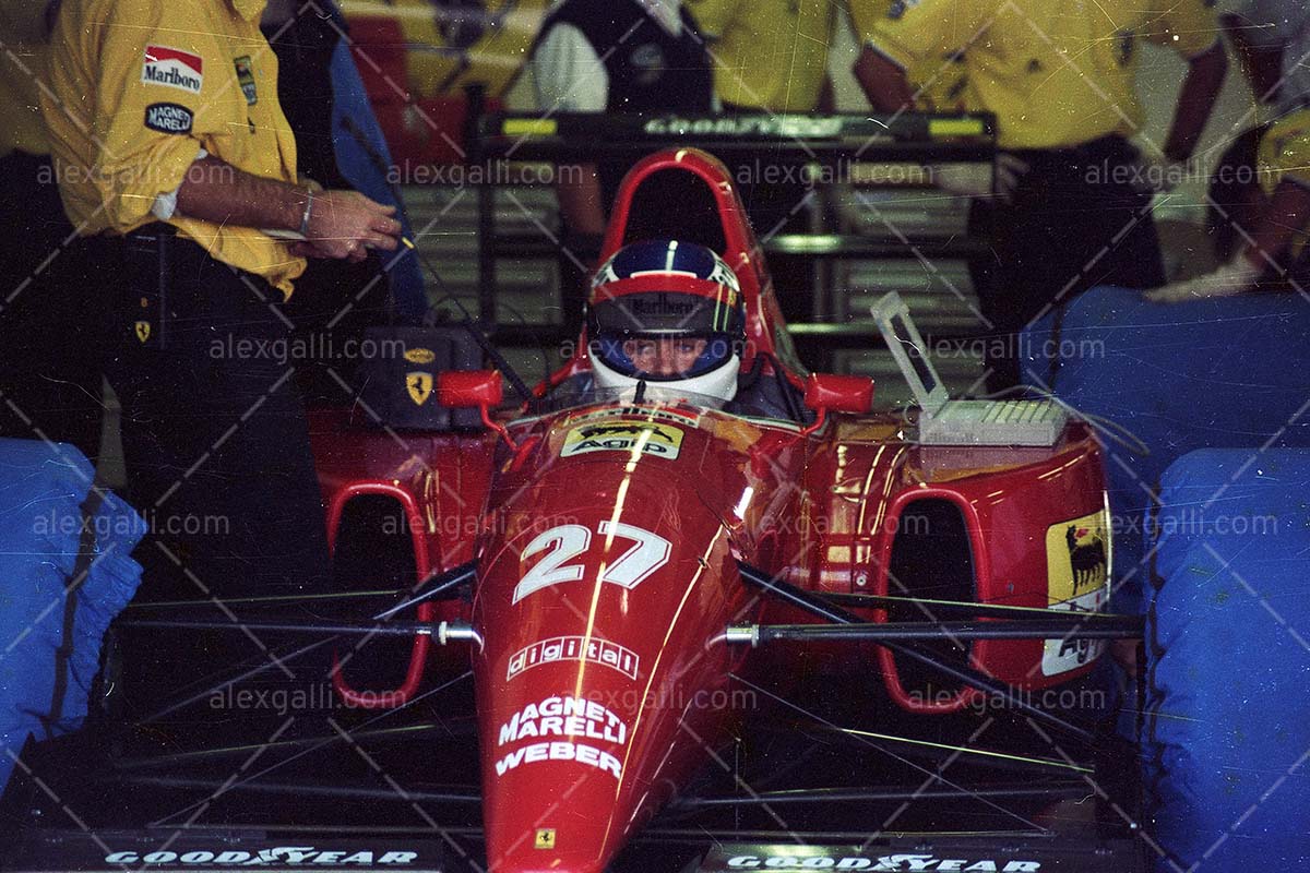 F1 1992 Jean Alesi - Ferrari F92A - 19920013