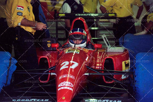 F1 1992 Jean Alesi - Ferrari F92A - 19920013